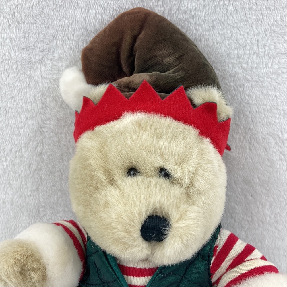 Starbucks Coffee Co. 2001 Bearista Elf Teddy Bear Plush 11” - Picture 2 of 10